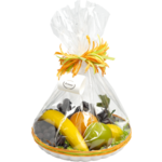Folie, fruitmandfolie, OPP, 50cm, 300m, 30my, transparant