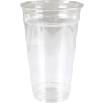 Glas, gerecycled PET, 148mm, 0.5l, transparant
