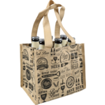 Tas, Best Beer, PP, luxueuze draagtas, reusable, 21x 14x18cm, bier, bruin