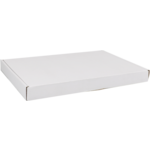  Verzenddoos, A4, golfkarton, 310x220x27mm, met klep, enkele golf, wit