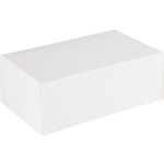  Gebaksdoos, karton, 21x14x8cm, wit