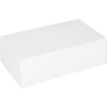  Gebaksdoos, karton, 24x16x8cm, wit