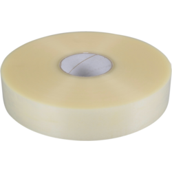  Dozensluittape, solvent, PP, 48mm, 990m, transparant