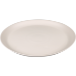 Goldplast Bord, Mineral, reusable, onbreekbaar, rond, 1-vaks, pP, Ø27.5cm, taupe