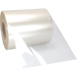 Folie, sluitfolie, op rol, PET, 500m, 190mm, transparant