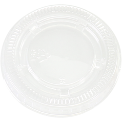 Deksel, sauscup, PET, rond, Ø62mm, transparant