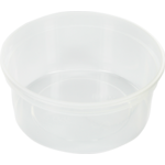 Bak, PP, 350ml, Ø115mm, transparant