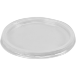 Deksel, PP, rond, Ø115mm, 8mm, transparant