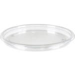 Deli Circle Deksel, Gerecycled PET, Ø117mm, 10.6mm, transparant