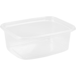 Bak, PP, 200ml, excl. deksel, saladebakje, 108x82x40mm, transparant