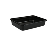 Bak, PP, 500ml, kilobak, 182x135x35mm, zwart