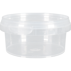 Cup, met deksel, 180ml, Ø 95mm, pP, transparant