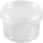 Cup, met deksel, 280ml, Ø 95mm, pP, transparant