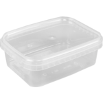 Cup, met deksel, 280ml, pP, transparant