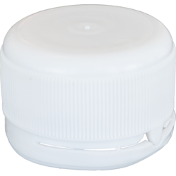 Dop, HDPE, Ø28mm, wit
