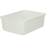 Bak, PP, 1000ml, kilobak, 180x135x60mm, wit