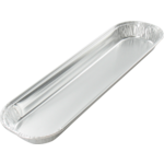 Bak, Aluminium, 150ml, 280x80x23mm, zilver