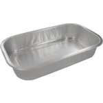 Bak, Aluminium, 964ml, 234x138x43mm, zilver