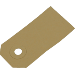 SendProof® Label, papier, 64x26mm, bruin