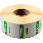 Label, Daglabel vr, papier, beschrijfbaar, 25x25mm, groen