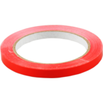  Zakkensluiter, PVC, 9mm, 66m, rood