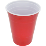  Partycup, PS, 400ml, 16oz, rood