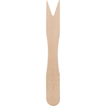 Depa Vork, fritesvork, hout, 80mm, naturel