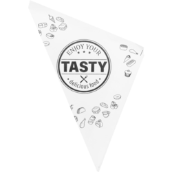 Puntzak, K21, TASTY, Ersatzpapier, wit/zwart