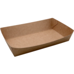Bak, Karton, A14, snackbak, 157x88x35mm, bruin