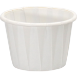 Cup, portiecup, 25ml, 1oz, 30mm, papier, wit