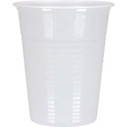  Drinkbeker, PS, 180ml, 7.5oz, Ø70.3mm, wit