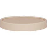 Depa Deksel, soepbeker, Bamboepapier + PE, rond, Ø97mm, naturel