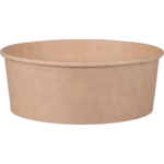 Depa Maaltijdbowl, 1300ml, 185mm, 66mm, karton + PE, bruin