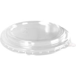 Deksel, PET, rond, Ø185mm, transparant