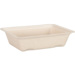 Depa Bak, Bagasse (suikerrietpulp), A7, snackbak, 123x93x32mm, naturel
