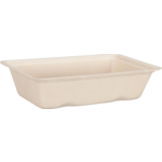 Depa Bak, Bagasse (suikerrietpulp), A9, snackbak, 145x97x36mm, naturel