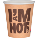 Depa, Koffiebeker, I´M a HOT cup, Karton + PE, 180ml, 7oz, Ø73mm, 