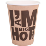Depa, Koffiebeker, I´M a HOT cup, Karton + PE, 400ml, 12oz, Ø90mm, 
