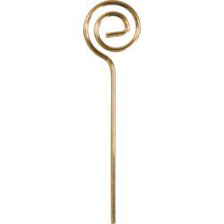 Goudstafje, 7cm, metaal, goud