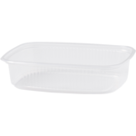 Bak, PP, 125ml, saladebak, 108x82x27mm, transparant