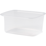 Bak, PP, 250ml, saladebak, 108x82x50mm, transparant