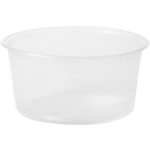 Bak, PP, 250ml, Ø101mm, 50mm, transparant