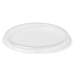 Deksel, PP, rond, Ø76mm, 7mm, transparant